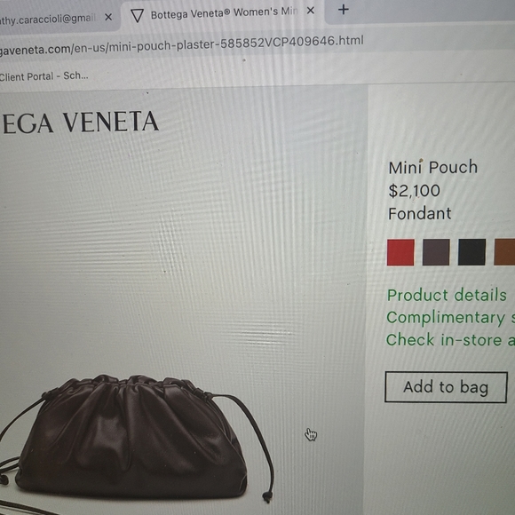 Brad new Bottega Veneta mini bag - Picture 3 of 3